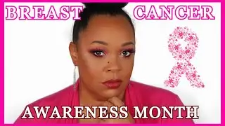 BREAST CANCER🎀 AWAERNESS MONTH COLLAB | Pink Makeup Tutorial