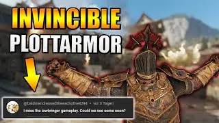 Plottarmor Knight - Lawbringer tough as HELL | For Honor