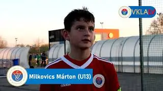 Videón az U13-as korosztáy UTE elleni győzelme