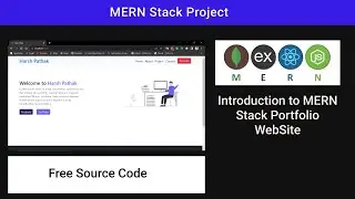 Introduction to MERN Stack Portfolio WebSite || MERN Stack Projects 