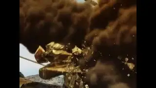 Statue explode