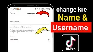 TikTok Account Username Kaise Change Kare | How to Change TikTok ID Name