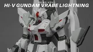 Gundam Custom Build : HG Hi-Nu Gundam Vrabe Lightning