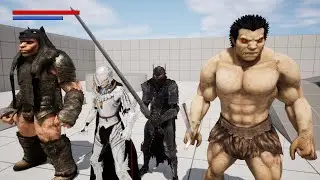 UE5 Berserk Souls : Guts' Friends