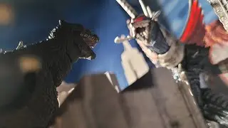 Godzilla vs Gigan | Stop Motion |