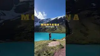 Add this itinerary to your bucket list 🤯🏔️ #travelcouple #montana #glaciernationalpark #hiking
