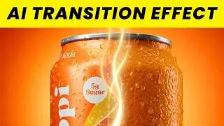 How I Created a VIRAL TRANSITION EFFECT Using AI (TUTORIAL)