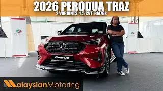 2026 Perodua Traz Launched — 1.5 CVT B-SUV, from RM76k | 