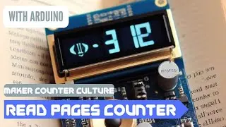 Reading progress for paper books? Arduino and Machine Learning