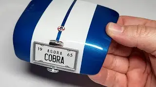 Building Agora Models' 1965 Shelby Cobra - Packs 6 to 9