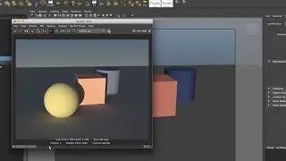How to create quick sun and sky lighting in Maya 2013