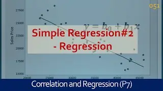 051 Correlation and Regression | Simple Regression | Lean Six Sigma Training