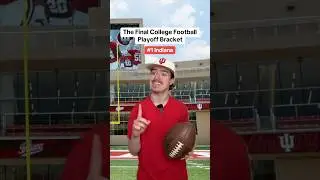The Final College Football Playoff Bracket🔥🏈