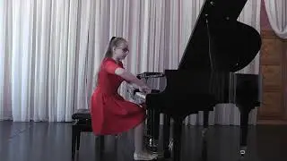 Винокурова Настя 11 лет, 5 кл  С  Рахманинов Этюд картина Es dur