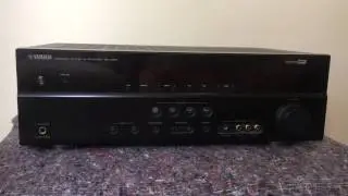 How to reset the Yamaha RX-V367 AV receiver.