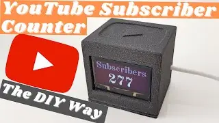 Youtube Subscriber Counter OLED