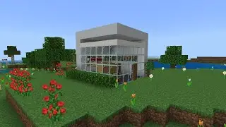 КАК ПОСТРОИТЬ ЛЁГКИЙ МОДЕРН ДОМ В МАЙНКРАФТЕ!