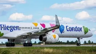 Condor B757 (D-ABON) "WILLI" departs to Antalya (LTAI) - 1080p