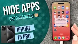iPhone 15 Pro Hide Apps