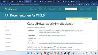 Yii 2 RESTful APIs Query Param Authentication