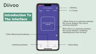 【Diivoo】WT-11W Water Timer Operation Method