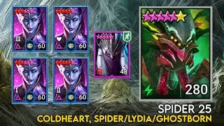 Spider 20 Coldheart, Spider, Lydia, Ghostborn | Raid Shadow Legends Guide