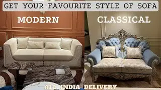 Buy Modern Sofa and Classical Sofa Bed under one Roof as per your Requirements withe Interior Ideas