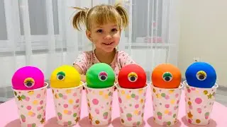 Настя лайк дарит подарки Распаковка сюрпризов от лайк настя Видео для детей