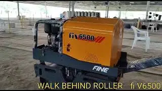 FINE Walk Behind Vibratory Roller