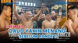 🔴 Lolos Timbang Badan, Daud Yordan Yakin Tumbangkan Hernan Leandro Carizzo Sebelum Ronde 12