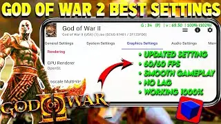{2024}🔥God Of War 2 Best Settings For Aethersx2 Emulator | 60 FPS No Lag Settings For Gow2 aethersx2