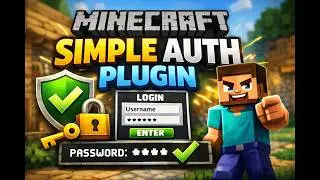 Best Auth Plugin for your Minecraft Server *1.21 and 26.1*