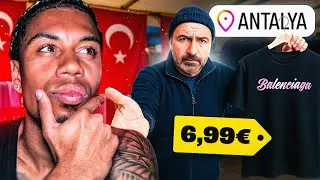 WAS GIBT ES ALLES AUF EINEM TÜRKISCHEN FAKE BASAR? 🛍️🇹🇷 (Delay Sports Trikots..?😂)