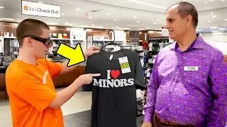 Buying Inappropriate Shirts Prank!