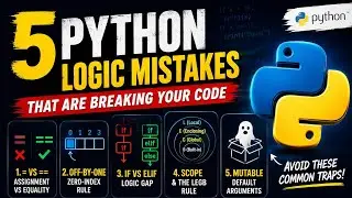 5 Python Logic Mistakes That Are Breaking Your Code