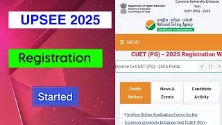UPSEE 2025 Registration Started | UPSEE Application form Started 2025 | MDE
