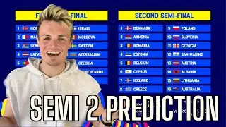 ESC 23 // SEMI 2 // FAVES vs PREDICTIONS