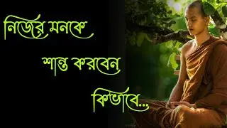 মনকে শান্ত করতে কি করবেন!! Best Motivational Vedio in Bangla।। Bangla motivational speech।।