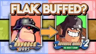 Is Flak Buffed In The Advance Wars 1+2 Re-Boot Camp?