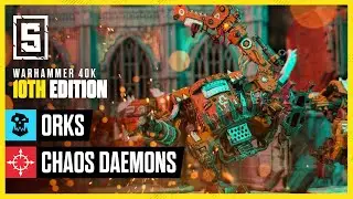 Orks vs Chaos Daemons | Warhammer 40k LIVE Battle Report