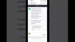 CHATGPT for asking Queries related to MICROSOFT EXCEL and POWERBI