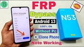 Realme Narzo n53 Frp Bypass / Realme Mobile hard reset / Realme Frp Bypass / realme hard reset