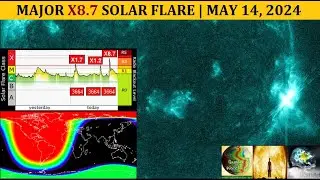 Major X8.7 Solar Flare | May 14, 2024