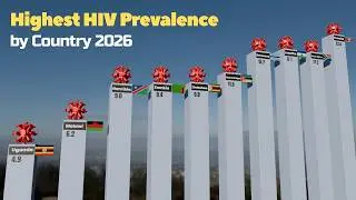 Top Countries With Highest HIV Prevalence 2026