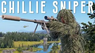 A Ghillie Sniper is Almost Impossible to Spot in Arma Reforger