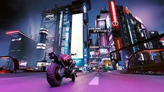 Cyberpunk 2077 2.0 But First Person Only Bike Immersive Driving Gameplay | Nvidia RTX 4090 DLSS 3.5
