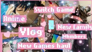 Vlog: Anime/Gaming/Unboxing Games/Manga App