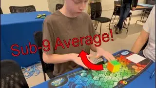 My FIRST EVER Silver Medal! (Sub-9 Average)