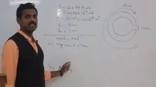 Magnetic circuit related problems (ampere turns)