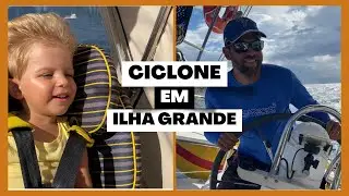 Pegamos a entrada de um CICLONE em ILHA GRANDE!! #27
